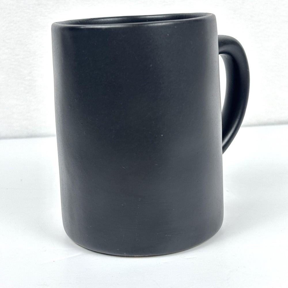 Hearth and Hand with Magnolia Matte Black Stoneware Coffee Tea Mug Farmhouse - Picture 3 of 8